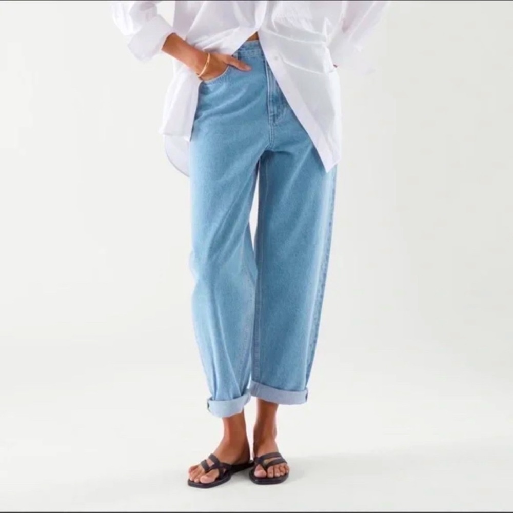 COS High Rise Tapered Jeans